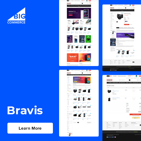 BigCommerce - Bravis Theme